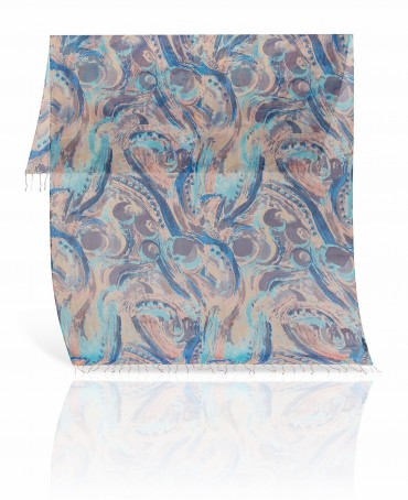 Палантин Женский S-TRIBAL/PLUM